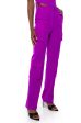 VIOLET HIGH WAIST CARGO PANT For Sale