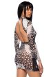 WRITTEN UNDER THE STARS MESH MINI DRESS Fashion