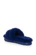 1130838 BLUE UGG FUR SLIPPERS Fashion