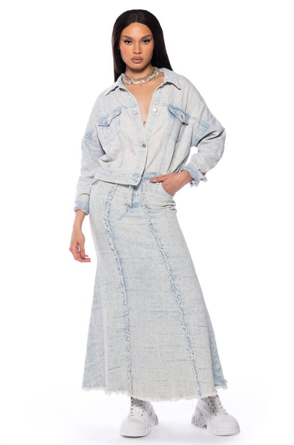 ULTRA BLEACH WASH DENIM JACKET Online Hot Sale