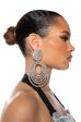 THE MOMENT BLING CIRCLE EARRINGS Hot on Sale