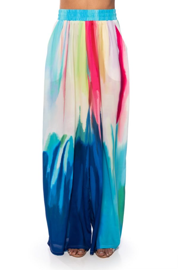 WATERCOLOR PALAZZO PANT Online