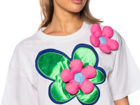 TULIP DREAMS CROPPED TSHIRT Supply