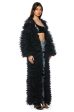 TAKE A BOW AVANT GARDE RUFFLE TRENCH Cheap