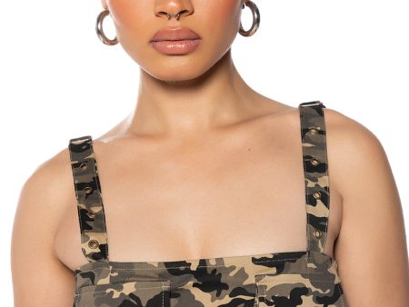 TAYLOR CAMO BRALETTE Sale