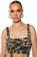 TAYLOR CAMO BRALETTE Sale