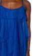 TOP TIER RUFFLE MAXI DRESS ROYAL BLUE Hot on Sale