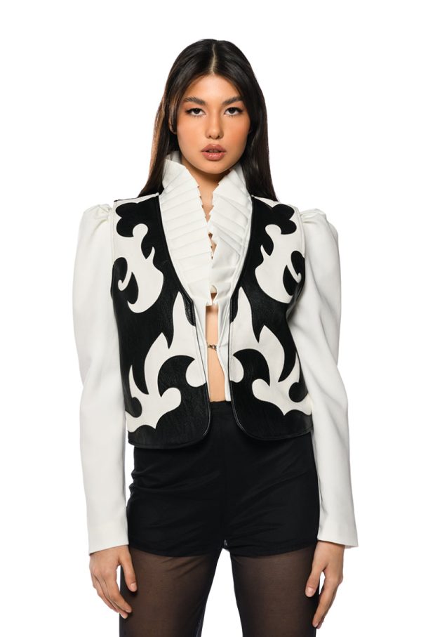 TWO IN ONE GRAND OPERA VEST AND BLAZER Discount