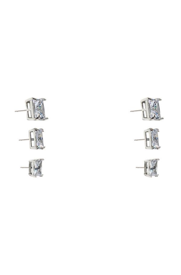 3 PACK STUD EARRING Fashion