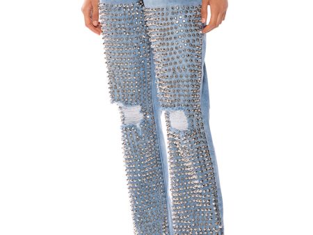 ABSOLUTELY STUDDING JEANS on Sale