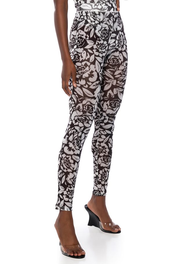 A LUXURIOUS DAY MESGH LEGGING Online Sale