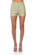 TE QUIERO FAUX LEATHER SHORT Cheap