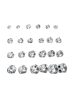 12 PACK CIRCLE STUDS For Sale