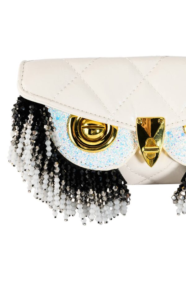 WORD TO THE WISE EMBELLISHED CROSSBODY BAG Online Sale