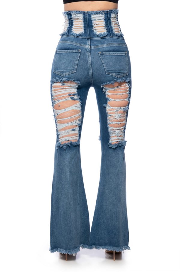 TAKE ME OUT UNDER BUST DENIM JEAN Online