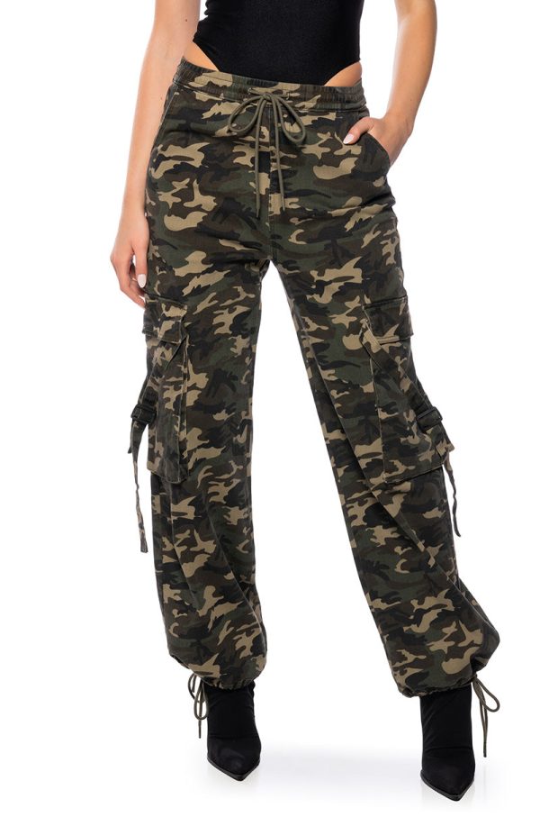 UNSTOPPABLE WIDE LEG CARGO PANTS For Sale