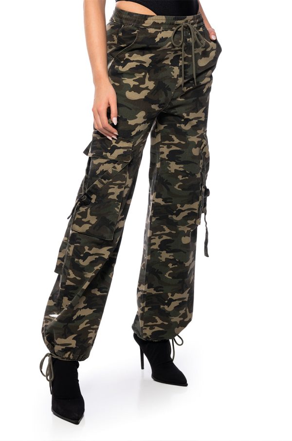 UNSTOPPABLE WIDE LEG CARGO PANTS For Sale