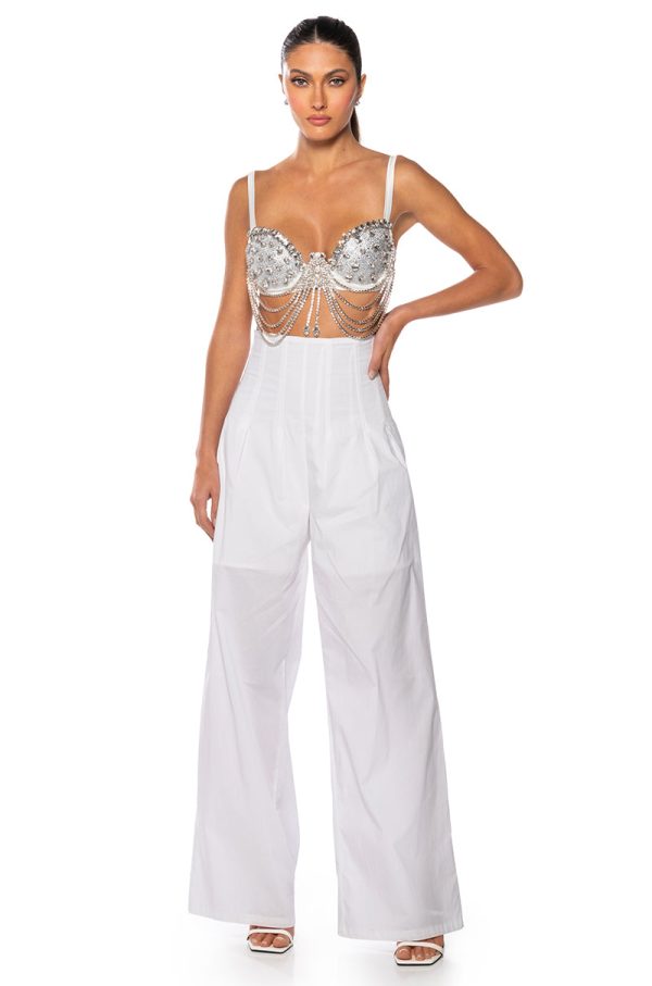 THAT GIRL STRAIGHT LEG CORSET PANT Online Sale