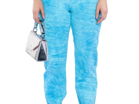 UP IN THE CLOUDS HIGH RISE RELAXED FIT JEANS For Cheap