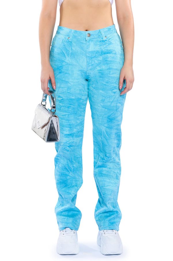 UP IN THE CLOUDS HIGH RISE RELAXED FIT JEANS For Cheap