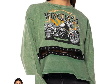 WILD RIDE LONG SLEEVE GRAPHIC TSHIRT Online Hot Sale