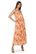 WALK ON THE BEACH PRINTED MAXI DRESS Sale