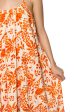 WALK ON THE BEACH PRINTED MAXI DRESS Sale