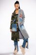 TOWSON HALF PLAID HALF CAMO TRENCH For Discount