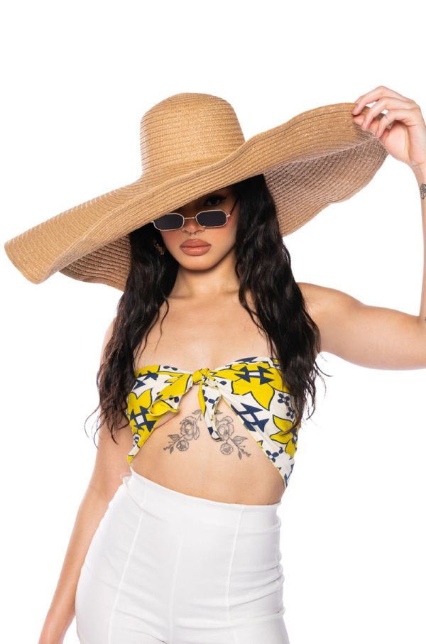 THE BIG DRAMA SUN HAT For Discount