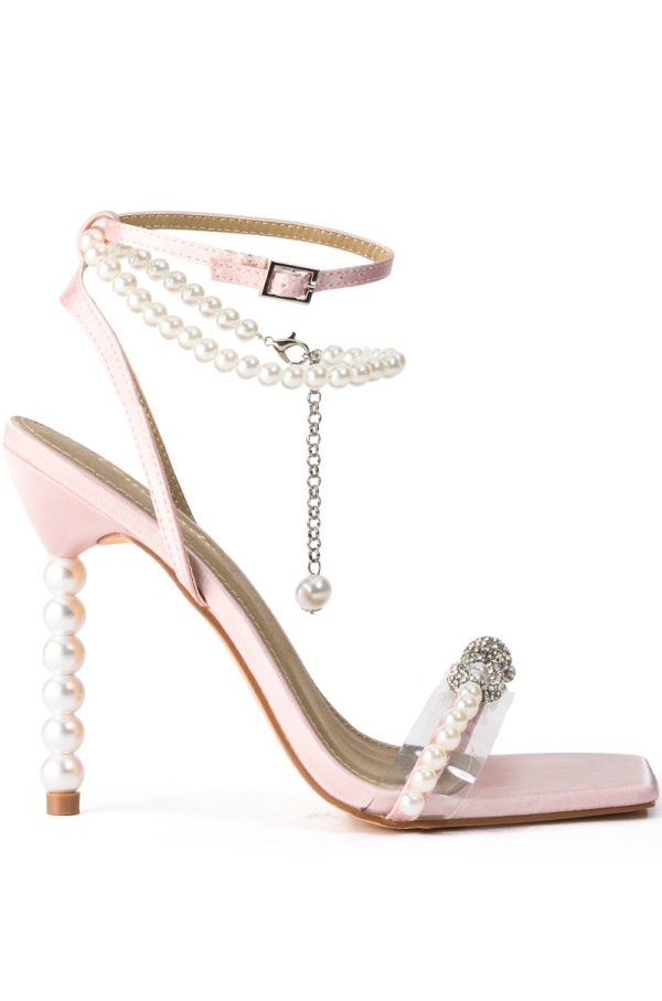 SWEET DREAM PEARL SANDAL IN PINK Cheap