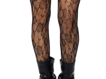 ALL OVER LACE TIGHTS Fashion