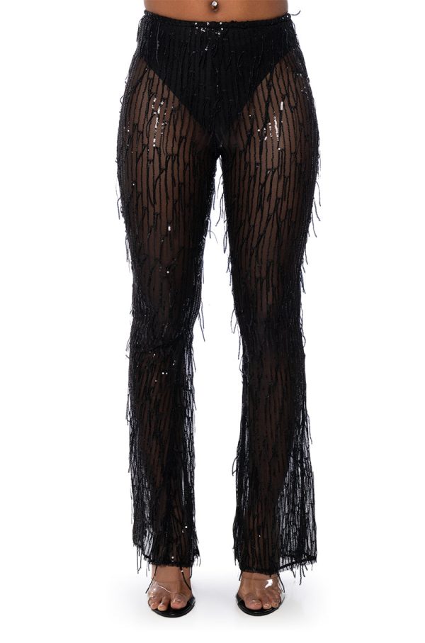 TONIGHT IS THE NIGHT SEQUIN PANTS Online