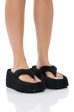 VERONICA BASIC FLATFORM FLIP FLOP SANDAL IN BLACK Online