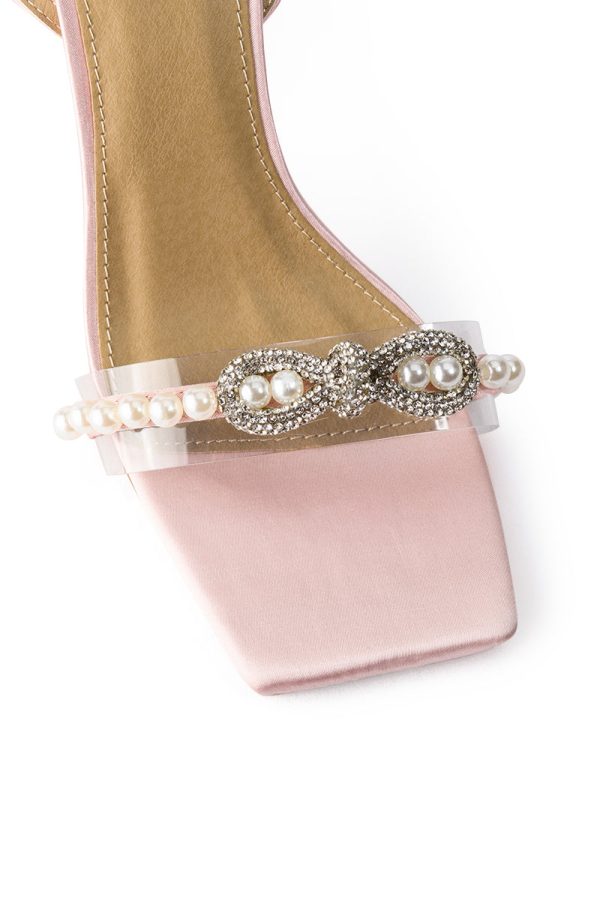 SWEET DREAM PEARL SANDAL IN PINK Cheap