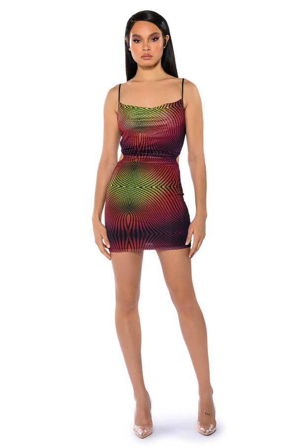 WORTH EVERYTHING PRINTED MINI DRESS Online