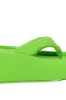 VERONICA BASIC FLATFORM FLIP FLOP SANDAL IN LIME Sale