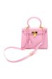 WORK IT PU LEATHER LIGHT PINK BAG Online now