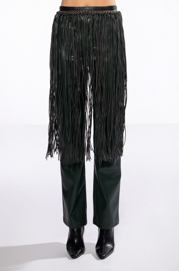 WYATT WESTERN FRINGE BELT on Sale