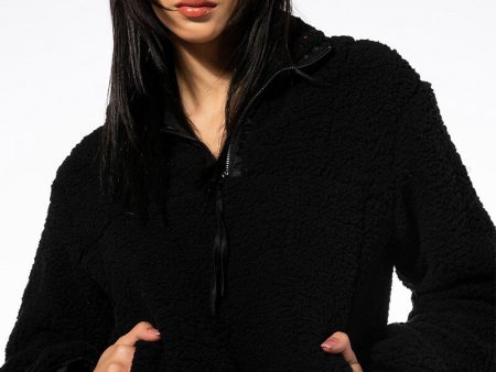 TEDDY ULTRA FUZZY HALF ZIP SWEATSHIRT Online Sale