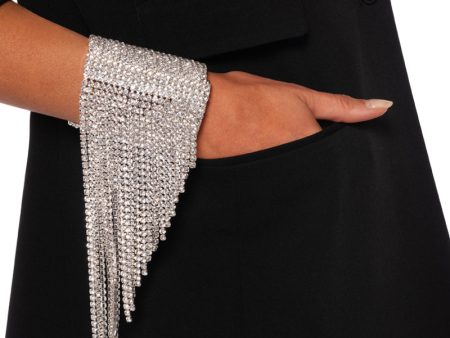 WATCH ME SHINE WATERFALL CUFF IN SILVER Online