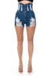 TIFFANY UNDER BUST DENIM SHORT Online Hot Sale