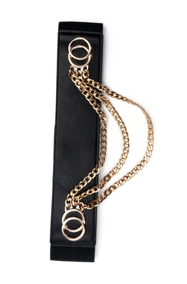 WILD ONES CHAIN STRETCH WAIST BELT on Sale