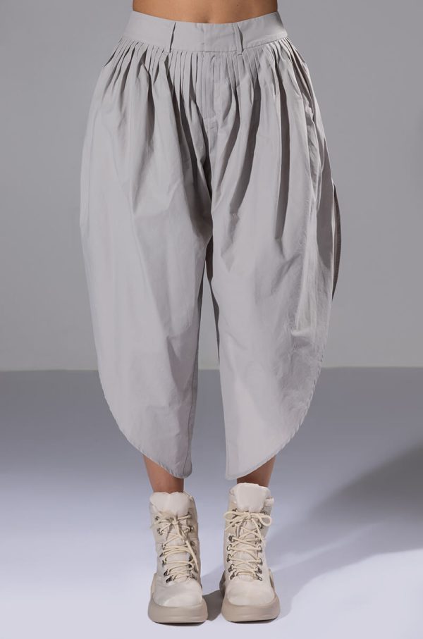 TRE CHIC CROPPED OVERSIZED PANTS For Cheap