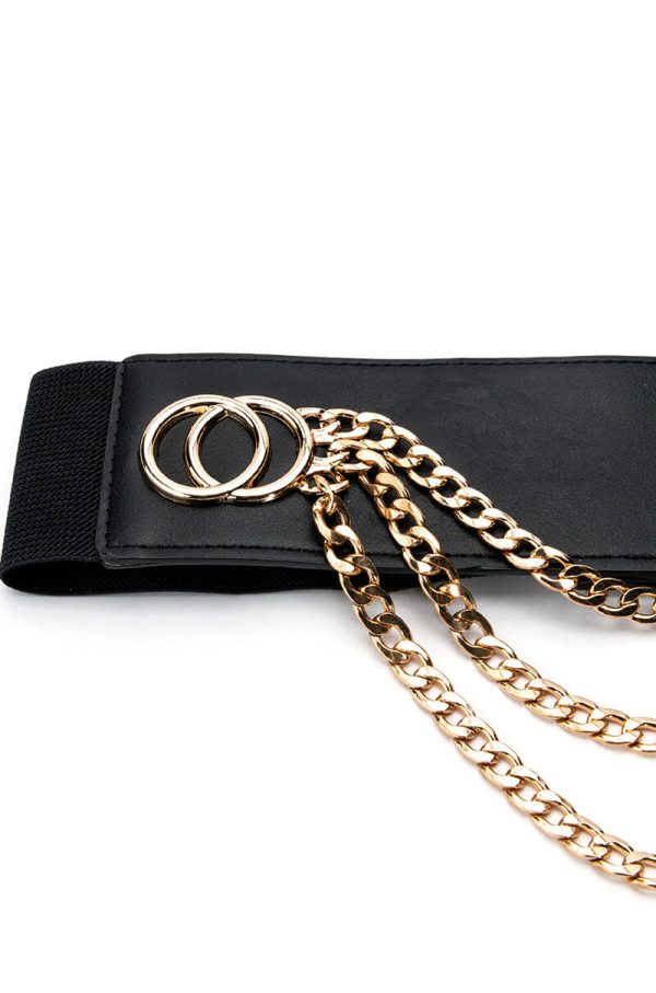 WILD ONES CHAIN STRETCH WAIST BELT on Sale