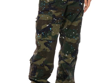 TRY ME PAINTED WIDE LEG CARGO Online