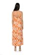 WALK ON THE BEACH PRINTED MAXI DRESS Sale