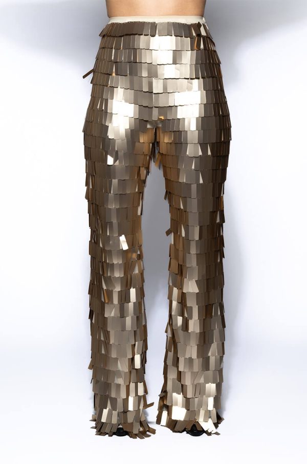 VALENTINA GOLD TROUSER Online Hot Sale