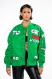 TOGETHER VARSITY RACING BOMBER Discount