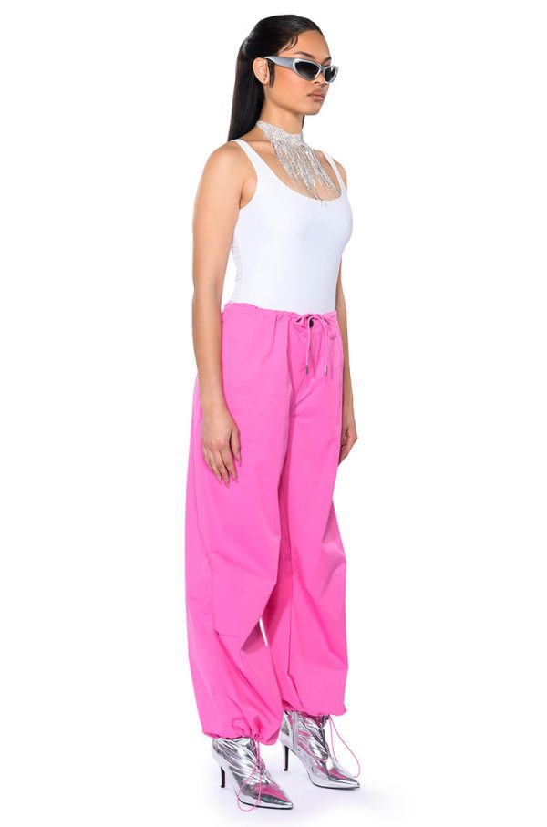 TIME TO RELAX WIDE LEG DRAWSTRING PANTS Fashion