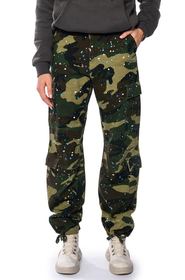 TRY ME PAINTED WIDE LEG CARGO Online